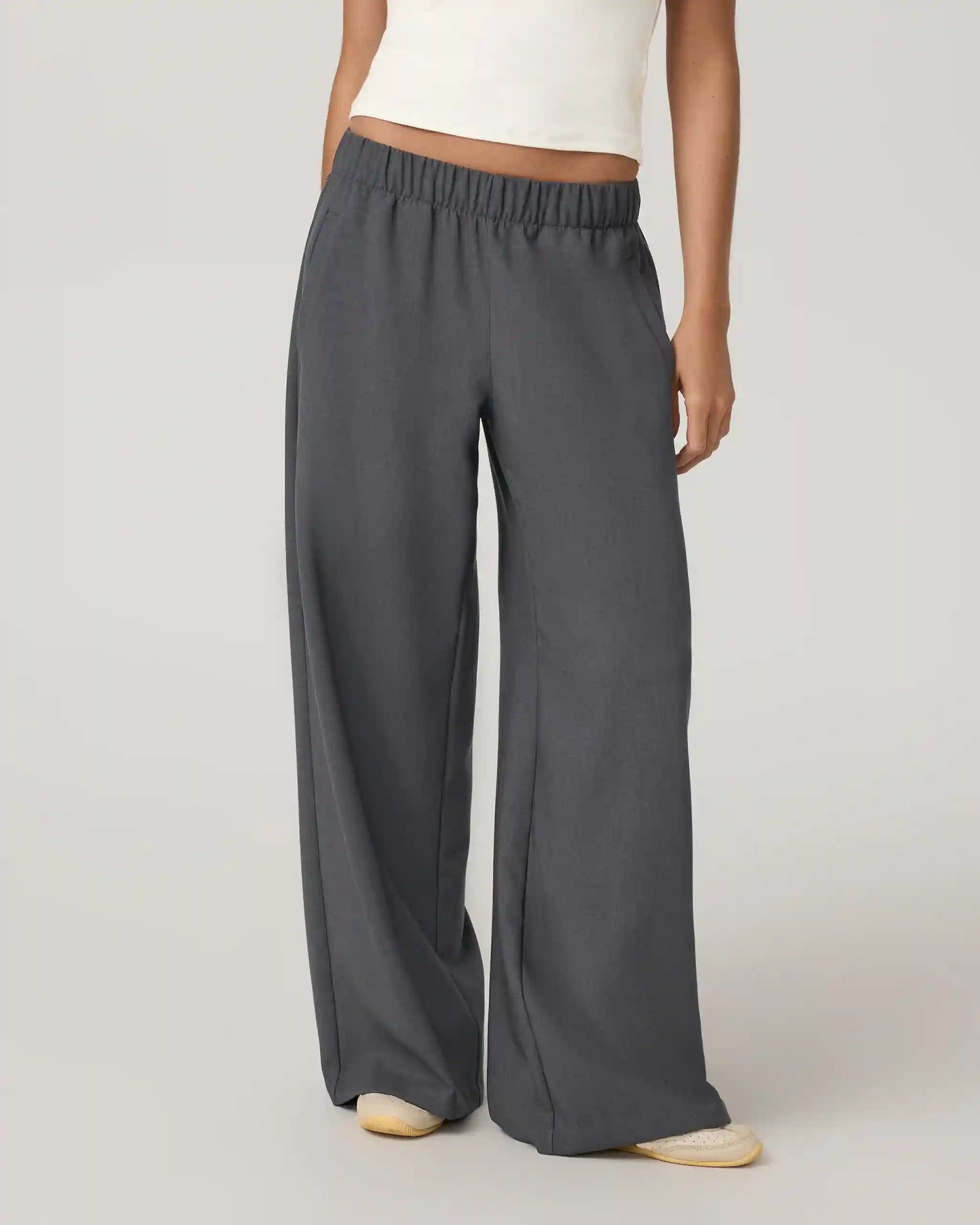 Sander Elastic Waist Trouser