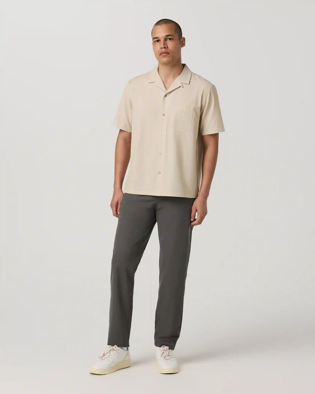 Short Sleeve Bridge Shirt - Camp Collar