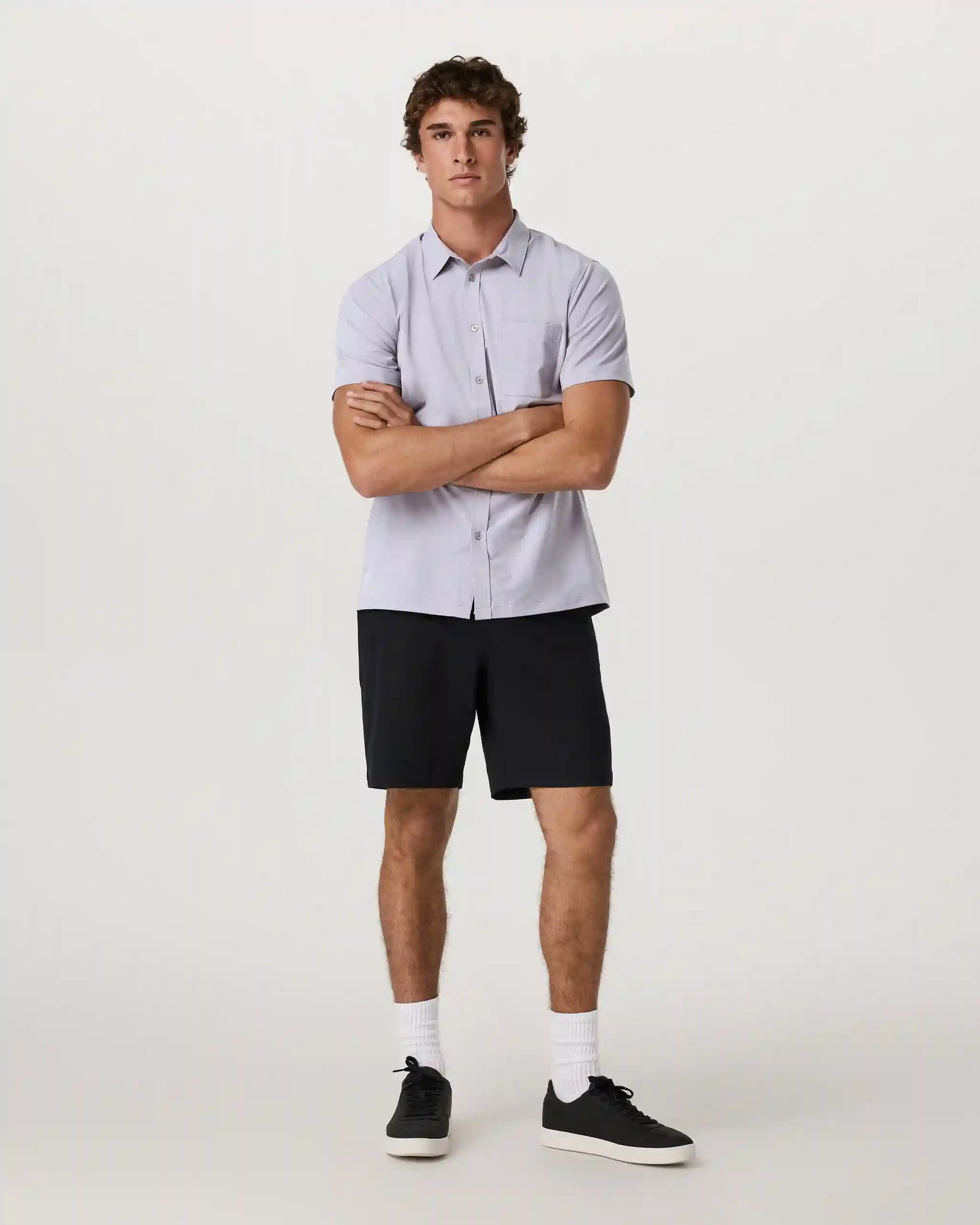 Short Sleeve Bridge Button Down