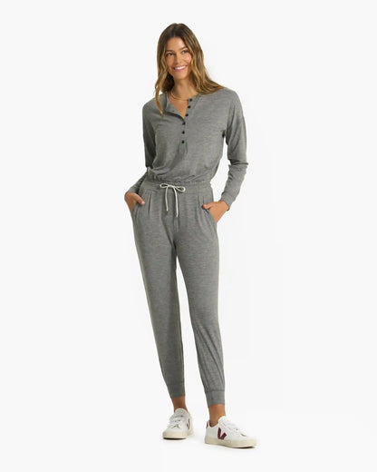 Lux Henley Jumpsuit