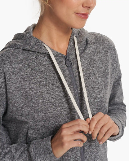 Granite Cropped Hoodie