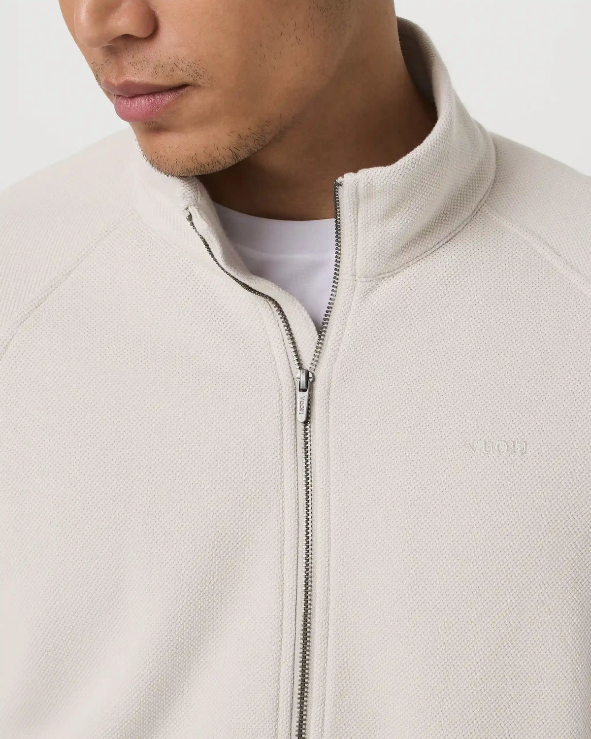 Pique Fleece Track Jacket