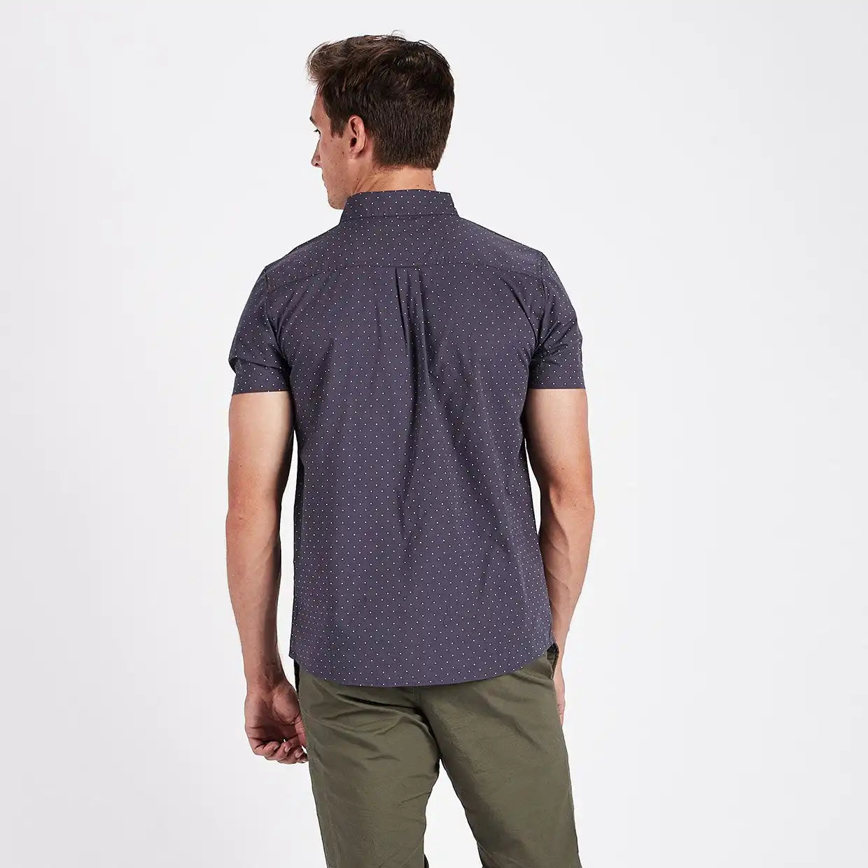 Crest Short Sleeve Button-Down