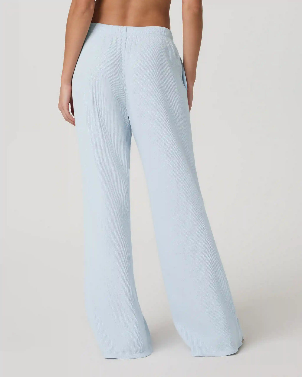 Waffle Wideleg Pant