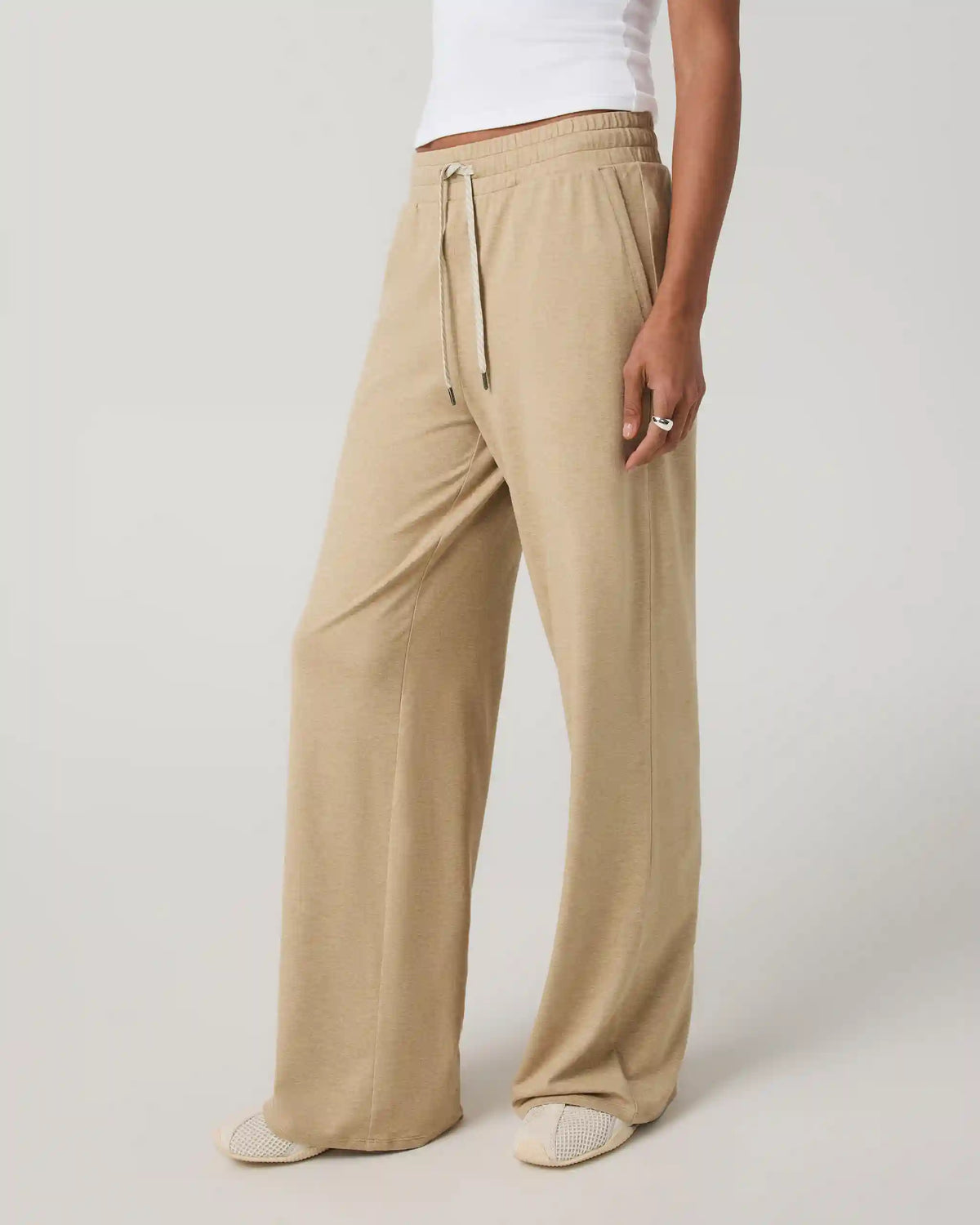 Halo Essential Wideleg Pant - Long
