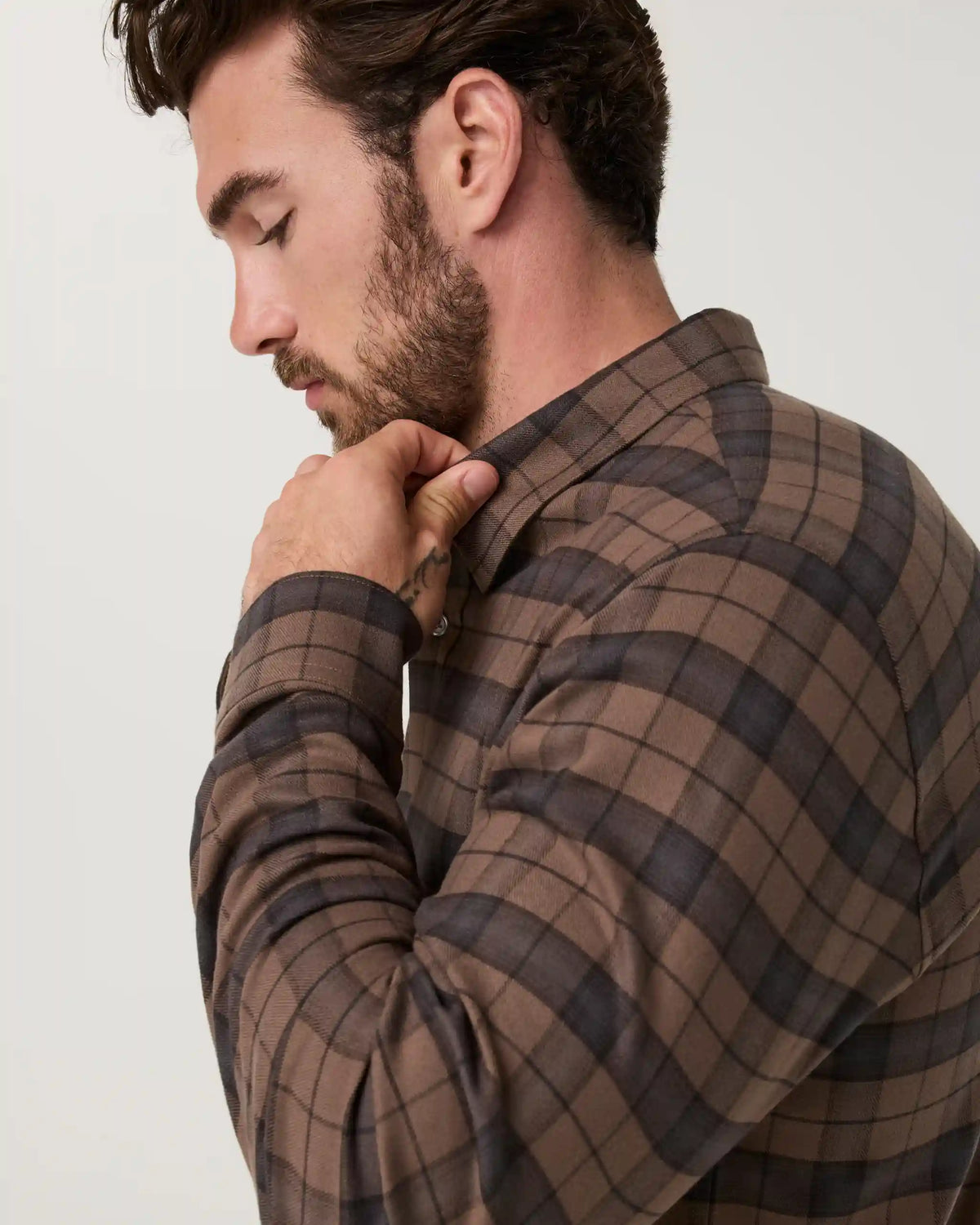 Long Sleeve Midweight Flannel Shirt