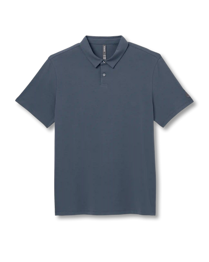 Short Sleeve Feather Polo
