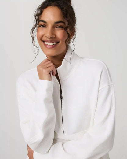 Pique Fleece Half Zip