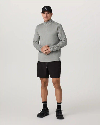 Ponto Half Zip Mock Neck